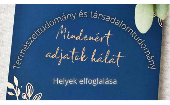 Társadalomtudományok és természettudományok – helyek elfoglalása